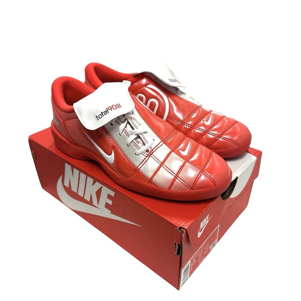 Nike Womens Total 90 Light Crimson/White IO2389-601 NWT Futsal/Indoor W 8.5, M 7